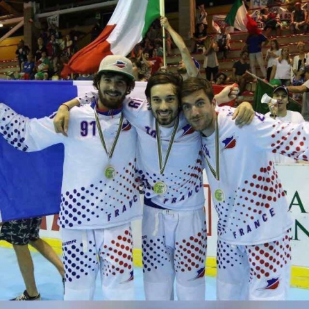 L’équipe de France de roller-hockey en finale des Jeux Mondiaux